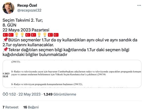 Cumhurbaşkanı seçimi ikinci turunda sandık numaralarının değiştiği