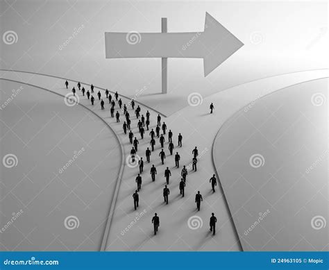 On The Crossroads Stock Illustration Illustration Of Crossroad 24963105