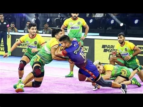 Vivo Pro Kabaddi Season Th Match Patna Pirates Vs Dabang