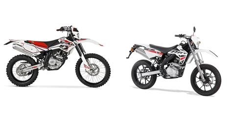 Motorrad Vergleich Beta RR Enduro 4T 125 LC 2015 Vs Rieju MRT 125 SM