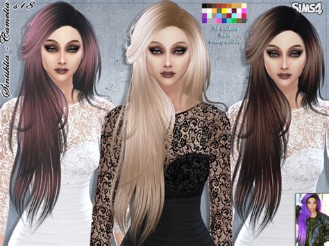 The Sims Resource Sintiklia Hair S Camelia