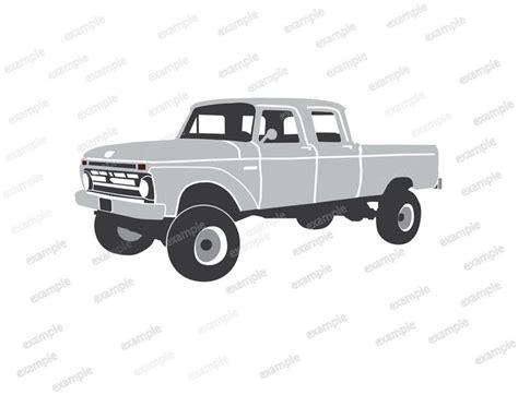 Truck Svg 1965 Car Svg Transport Svg Old Model Car Svg Etsy Canada