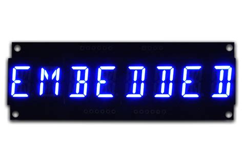 Embedded Adventures - Alphanumeric LED displays