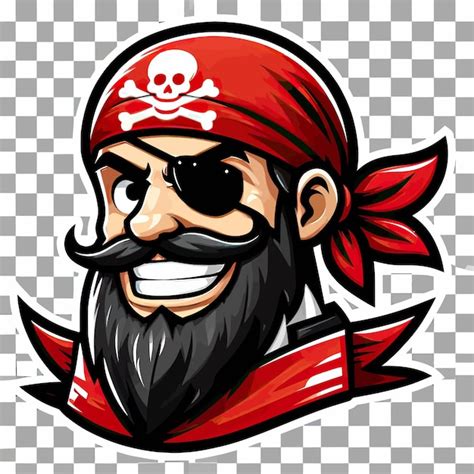 Premium Vector Pirate Face