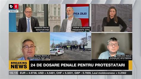 Bogdan Matei E un protest extrem de mare Nu mai are nicio importanță