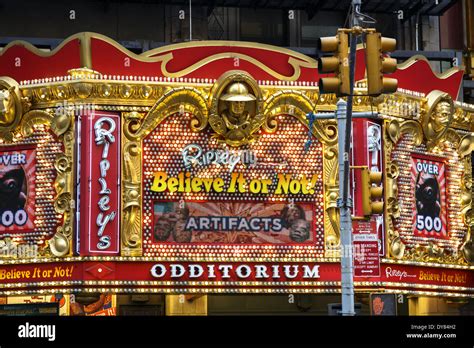 Ripley S Believe It Or Not Odditorium West 42nd Street New York Stock