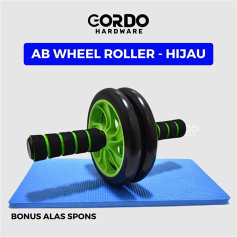 Jual Ab Wheel Ab Roller Alat Push Up Roda Fitness Roller Exercise