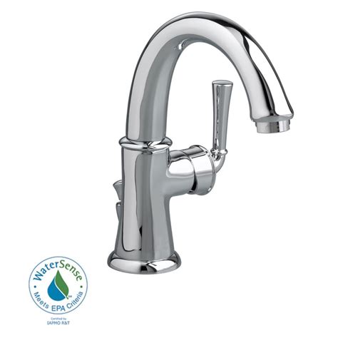 American Standard Portsmouth Single Handle Mid Arc Bathroom Faucet With