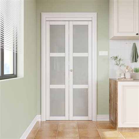 Ark Design Frosted Glass Finished Surface Bi Fold Door And Reviews Wayfair