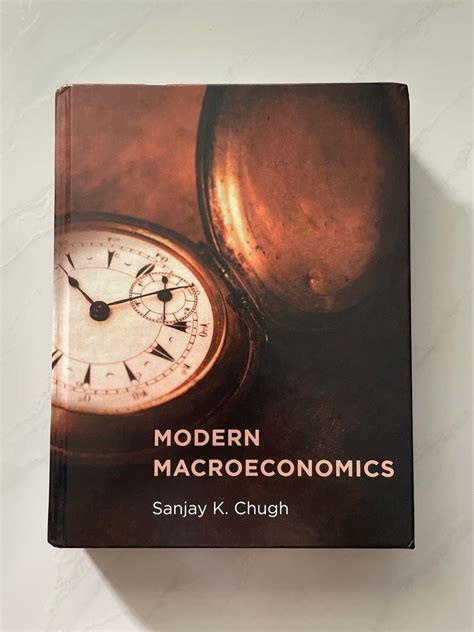 Modern Macroeconomics Sanjay K Chugh Ec Hobbies Toys Books