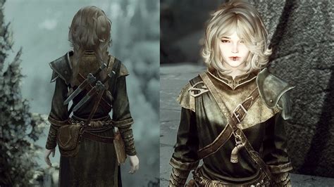 Skyrim моды прически