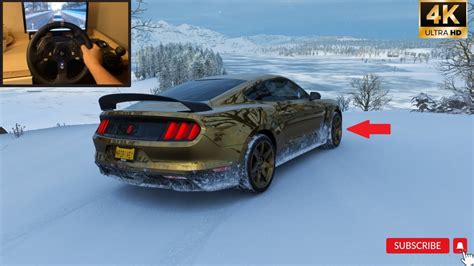 Ford Mustang GT Forza Horizon 4 Logitech G920 PC Gameplay 4k