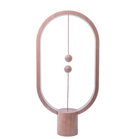 Allocacoc Heng Balance Wooden Lamp Ellipse