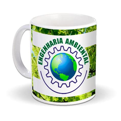 Caneca Engenharia Ambiental Personalizada Nome 1770gs Elo7