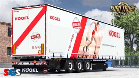 Kögel Trailers by Dotec v1 49 1 ETS2 mods Euro truck simulator 2