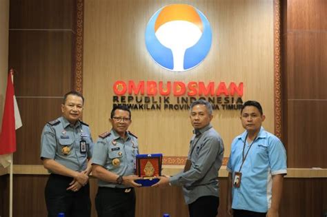 Tingkatkan Pelayanan Kemenkumham Jatim Gandeng Ombudsman Optimalkan