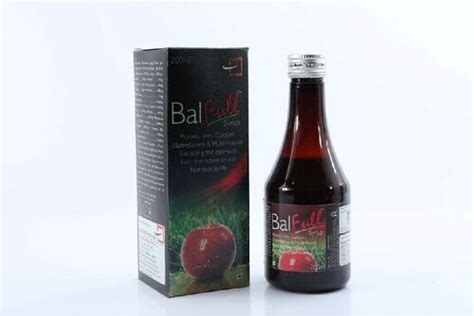 Balfull Syrup Packaging Size 200 Ml At Best Price In Gudur Sudhir Life Sciences Pvt Ltd