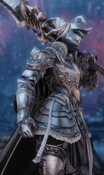 Silver Steel Dragoon Of Olde Eorzea Collection