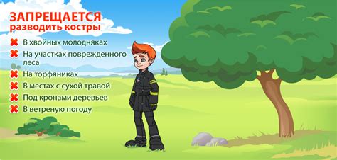 Безопасность в лесу для детей в картинках - подборка