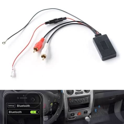 Autoradio Rca Bluetooth Adaptateur St R O Rca Sans Fil Aux Audio