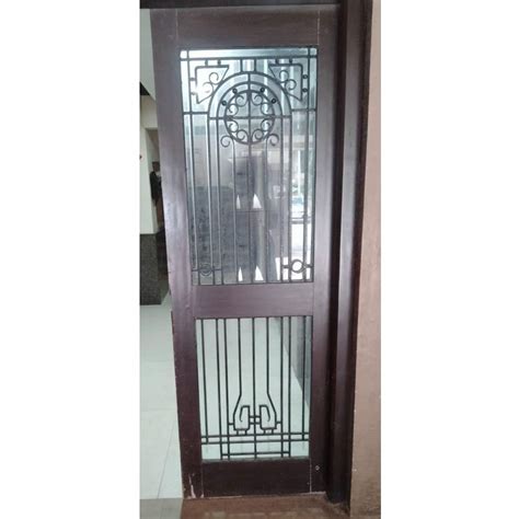 Black Frame Mm Mild Steel Grill Door At Rs Sq Ft In Mumbai Id