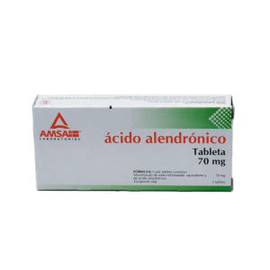 Ácido Alendrónico 4 tabletas Farmacias Gi Mejoramos tu salud