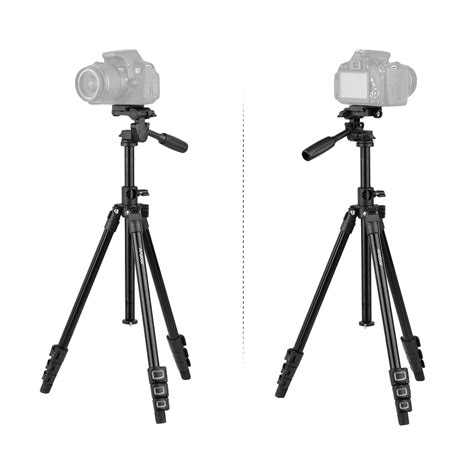 Lowest Andoer Q Ha Professional Video Tripod Horizontal Mount Heavy