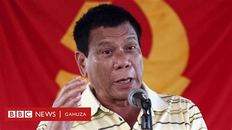 Maverick Rodrigo Duterte Yatsinze Amatora Bbc News Gahuza