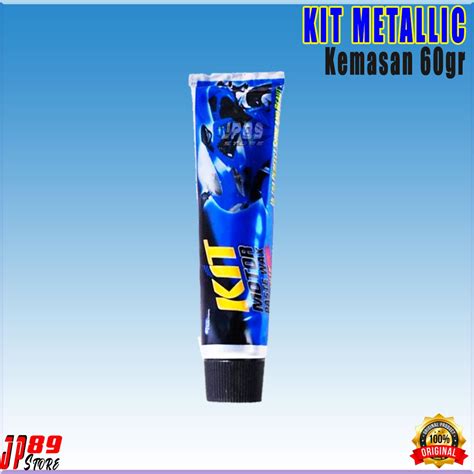 Kit Poles Body Kendaraan Kit Motor Paste Wax Biru Kit Odol Pengkilap