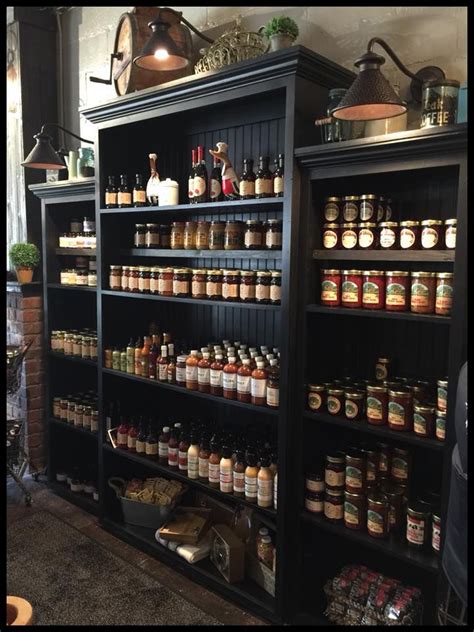 Rustic Wood Retail Store Product Display Fixtures And Shelving Black