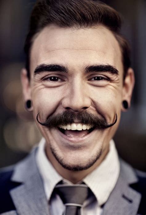 10 Male Mustache Models That You Should Know Seasonoutfit Hombres