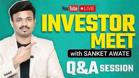 Current Market Analysis Pm Sanket Awate Youtube