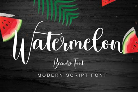 Watermelon Font By Adifoundry Creative Fabrica