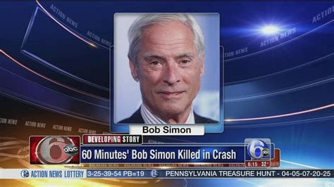 '60 Minutes' correspondent Bob Simon dies in car crash