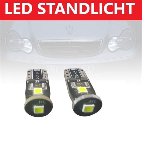 X Smd Led Piantana Luci Parcheggio Vw W Canbus Xenon Per Vw New