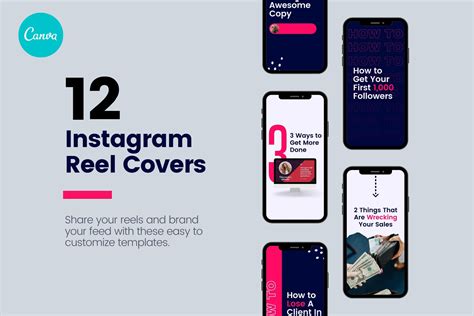 Instagram Reels Canva Templates Social Media Templates Creative Market