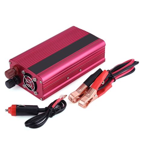 Jadeshay Power Inverter W Dc V To Ac V Car Converter With