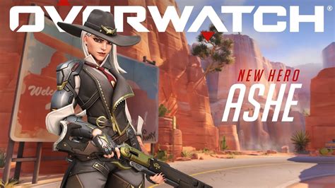 Nueva HeroÍna Presentamos A Ashe Overwatch Youtube