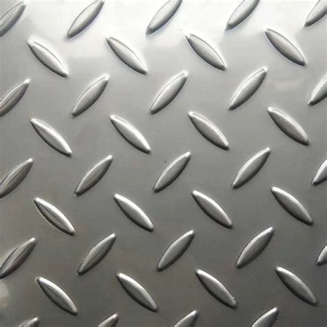 Stainless Steel Embossed Sheet 201 Stainless Steel Checkered Plate