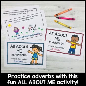 Adverb Activities | Worksheets - Poster - Game - Book by ChalkDots