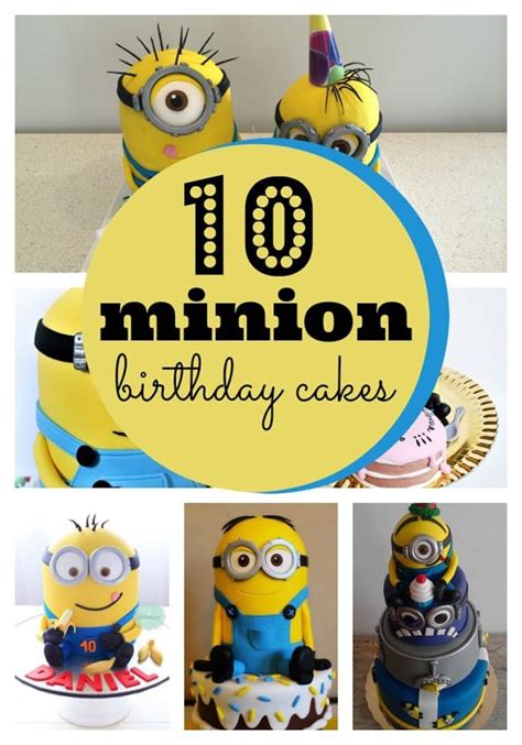 Paper And Party Supplies Minions Birthday Party Decor Cake Topper Party