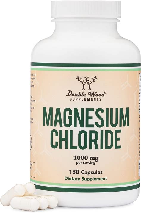 Amazon Magnesium Chloride Cloruro De Magnesio Capsules