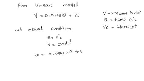 Solved A Certain Sample Of A Gas Has A Volume Of 20 00 DmÂ³ At 0Â°c And 1 000 Atm A Plot Of