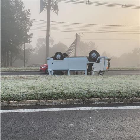 Gelo Na Pista Provoca Acidentes Nesta Manh Na Rs Entre Gramado E