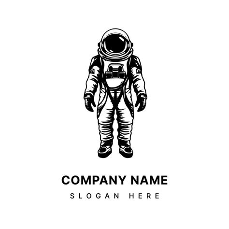 Astronaut logo design hand drawn illustration 25280675 Vector Art at ...