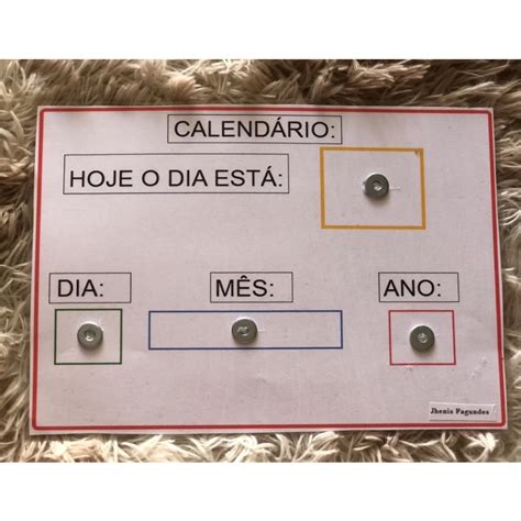 Como Se Chama A Unidade Básica Do Calendário - JOGO do calendário. | Shopee Brasil