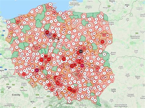 Gdzie W Polsce Nie Ma Koronawirusa Dok Adna Mapa Powiat W