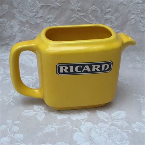 Collector Rare Carafe Ricard Pichet Eau Pichet D Espagne Etsy France