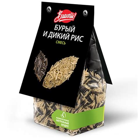 Смесь бурый и дикий рис Bravolli! купить в Москве, цена и отзывы в ...