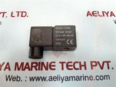 AIRTAC DC24V Solenoid Valve Coil ip65 – Aeliya Marine Tech